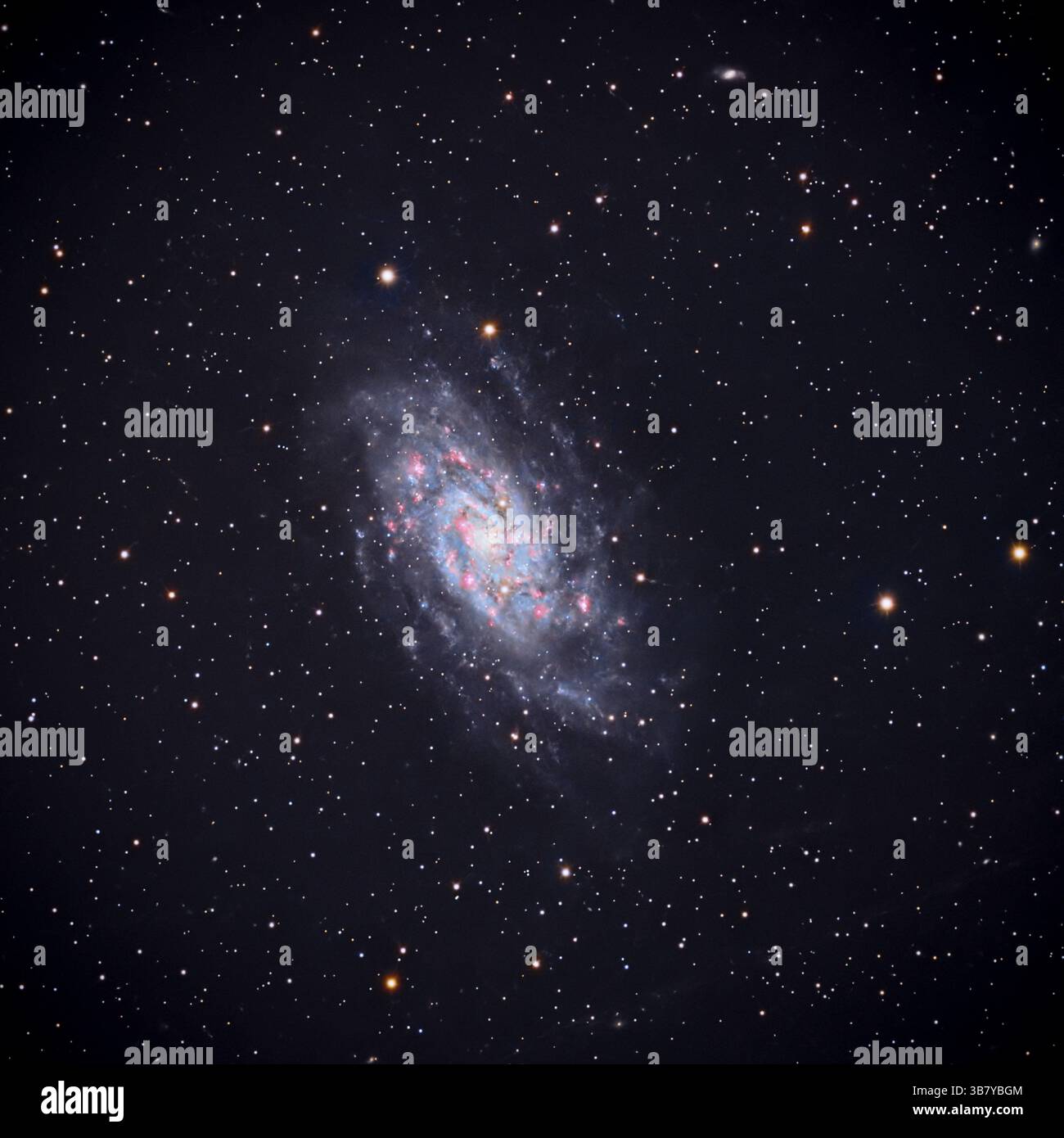 NGC 2403 galaxie dans LRGBH Banque D'Images