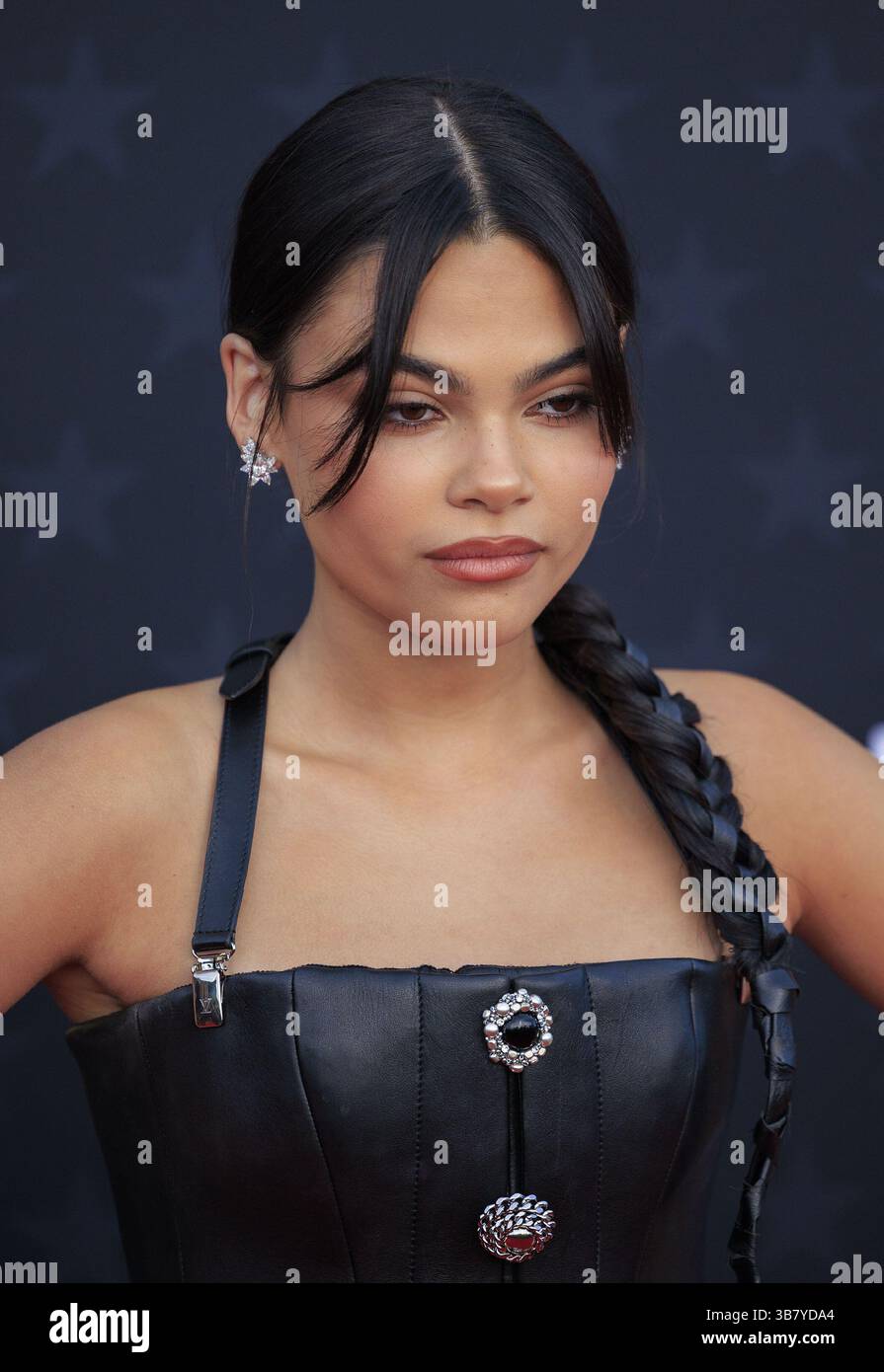 14 janvier 2024, Santa Monica, Californie, États-Unis : Ariana Greenblatt sur le tapis rouge des 29e Critics Choice Awards le dimanche 14 janvier 2023 au Barker Hanger de Santa Monica, Californie. JAVIER ROJAS (crédit image : © PI via ZUMA Press Wire) Banque D'Images