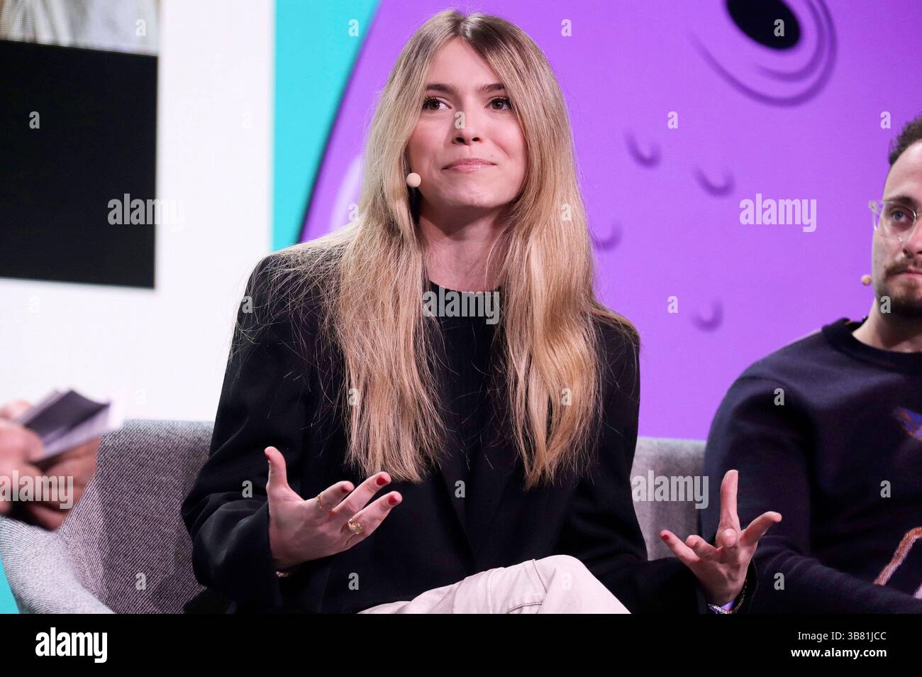 Anna Cramling beim OMR Festival 2025 à den Messehallen. Hambourg, 06.05.2025 *** Anna Cramling au Festival OMR 2025 dans les salles d'exposition de Hambourg, 06 05 2025 Foto :xgbrcix/xFuturexImagex omr_5544 Banque D'Images