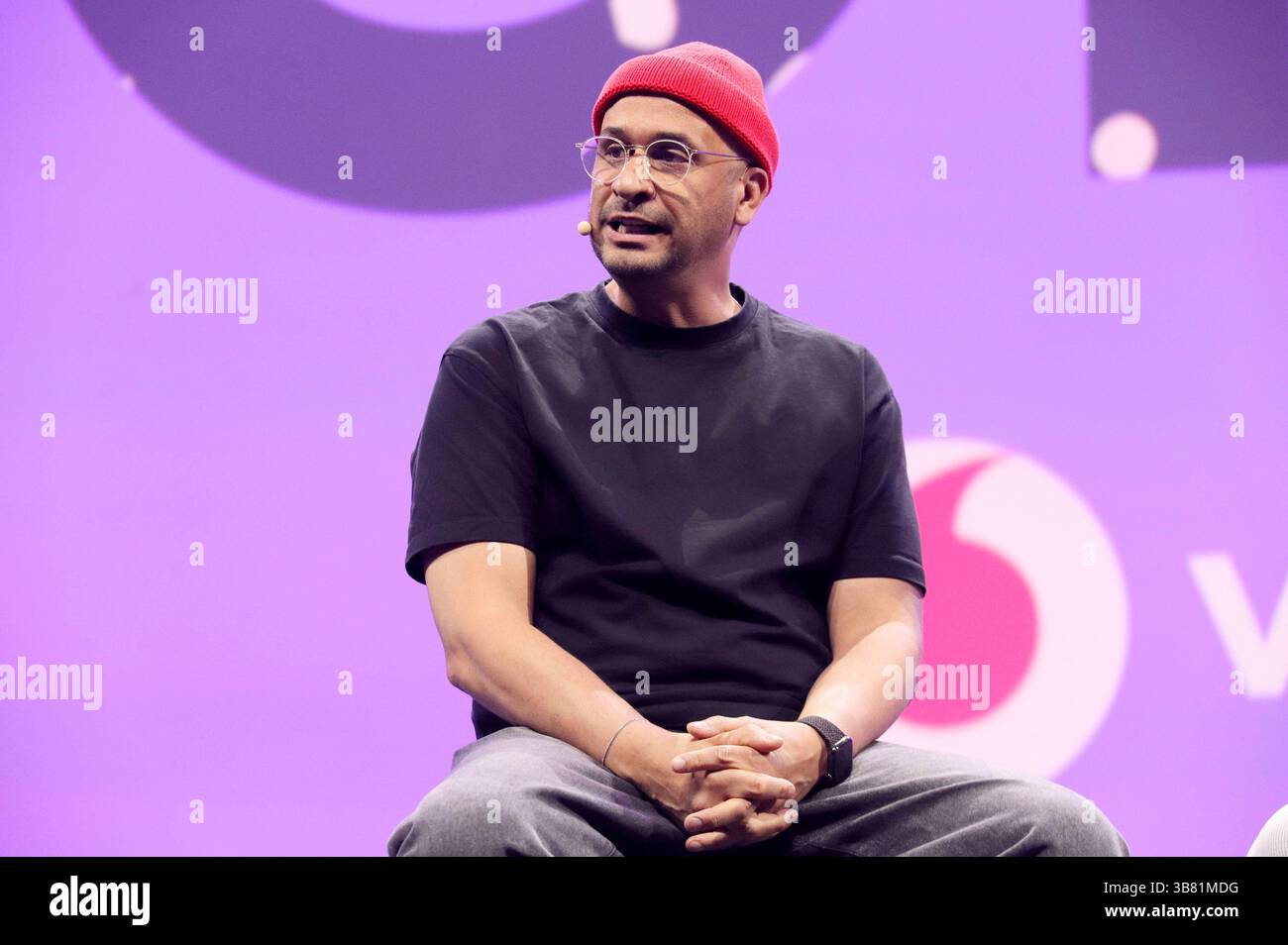 Jean Pierre Kraemer beim OMR Festival 2025 à den Messehallen. Hambourg, 06.05.2025 *** Jean Pierre Kraemer au Festival OMR 2025 dans les salles d'exposition de Hambourg, 06 05 2025 Foto :xgbrcix/xFuturexImagex omr_5597 Banque D'Images