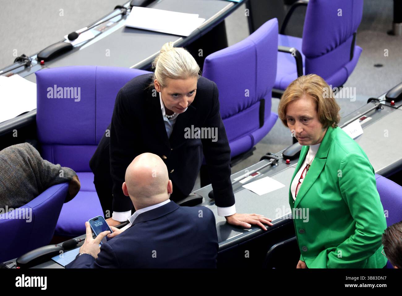 Alice Weidel, AFD, Beatrix von Storch, AFD, vor dem 1. Wahlgang des ...