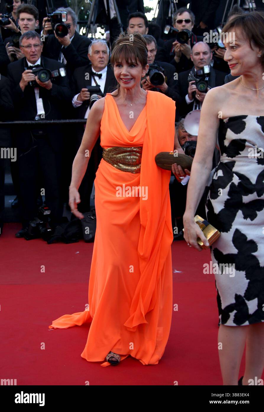Victoria Abril à l'avant-première de 'L'immigrant' au Festival de Cannes en France - 24 mai 2013 Banque D'Images