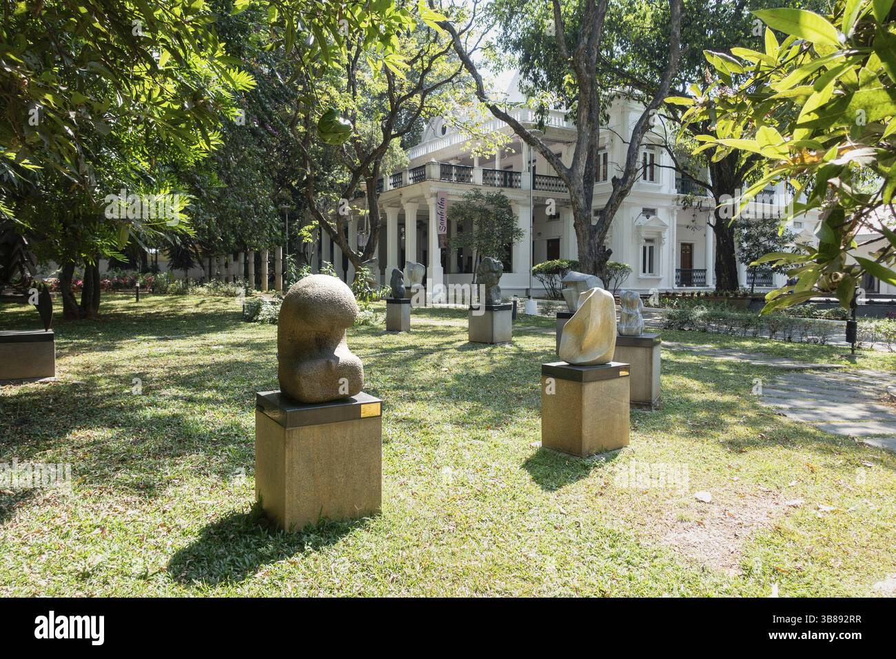 Jardin de sculptures et Galerie nationale d'Art moderne, Bengaluru, Bangalore, Karnataka, Inde, Asie Banque D'Images