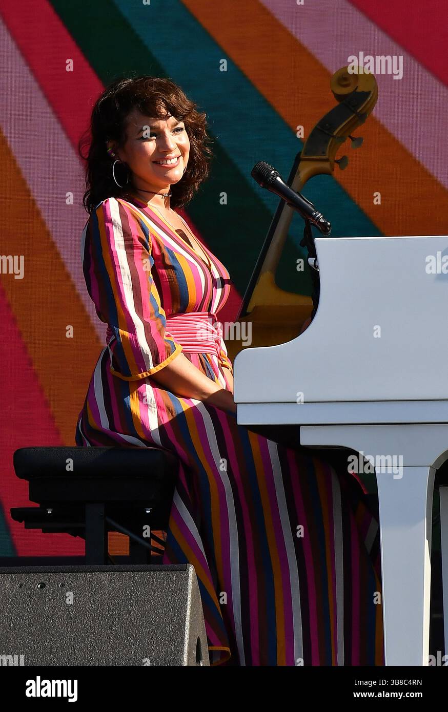 26 mai 2024, Napa, CA, États-Unis : Norah Jones se produit en direct pendant 2024 BottleRock à Napa Valley Expo le 26 mai 2024 à Napa, Californie. (Crédit image : © C Flanigan/imageSPACE via ZUMA Press Wire) Banque D'Images