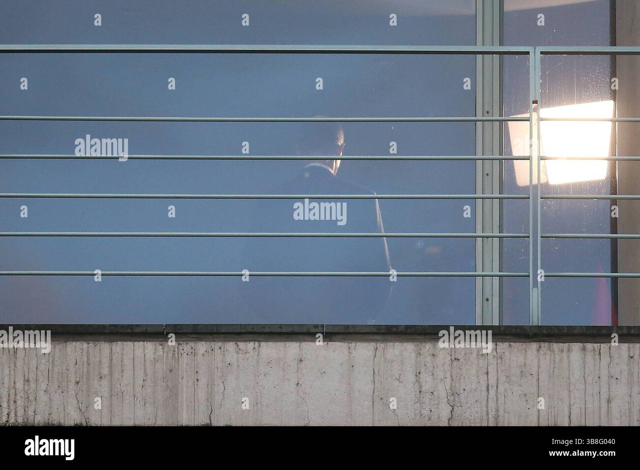 Berlin, Deutschland, 06.05.2025 : Bundeskanzleramt : Amtsübergabe : Bundeskanzler Friedrich Merz gibt für die Sendung ARD-Brennpunkt ein Live-interview *** Berlin, Allemagne, 06.05.2025, Chancellerie fédérale remise du poste le Chancelier fédéral Friedrich Merz donne une interview en direct pour le programme ARD Brennpunkt Copyright : xdtsxNachtenagenturx dts 66178 Banque D'Images