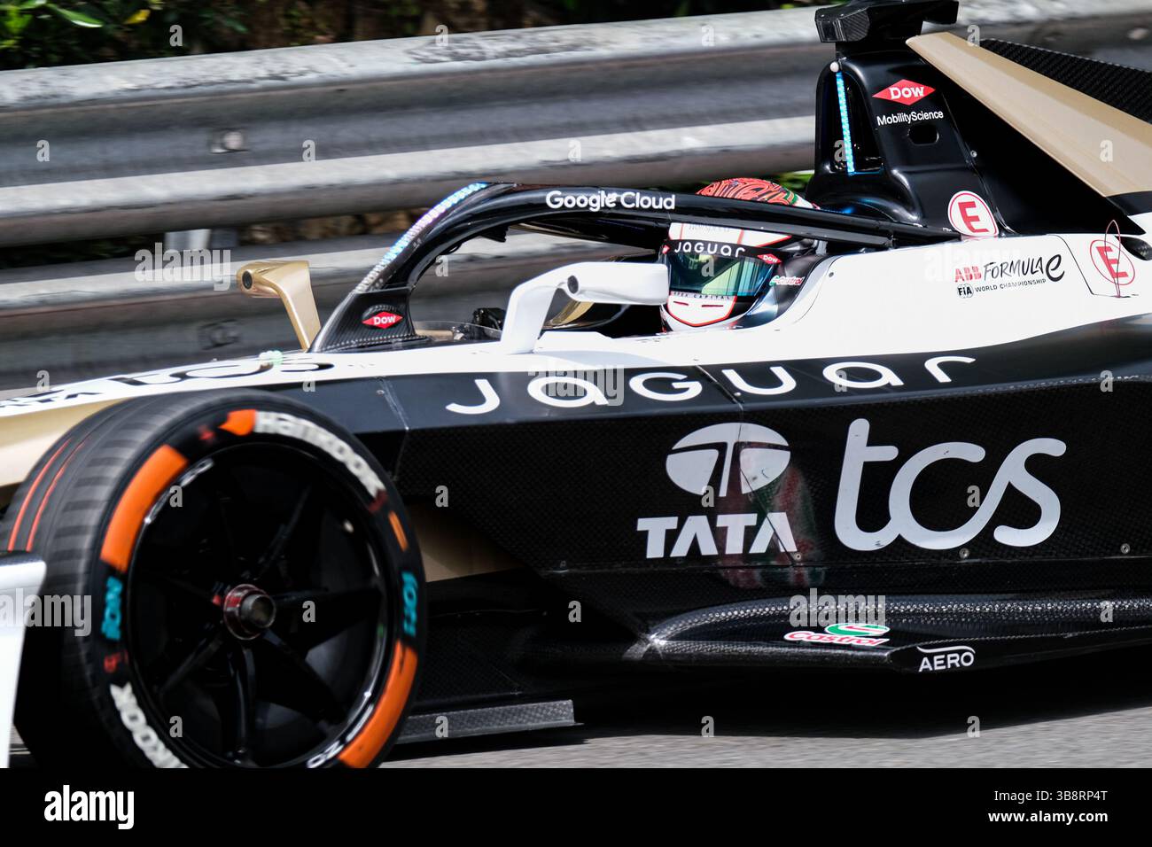 Mitch Evans de Jaguar TCS Racing lors de la course qualificative du Championnat du monde ABB de formule E - E-Prix de Monaco 2025, Round 6 à Monte Carlo, Monaco Banque D'Images