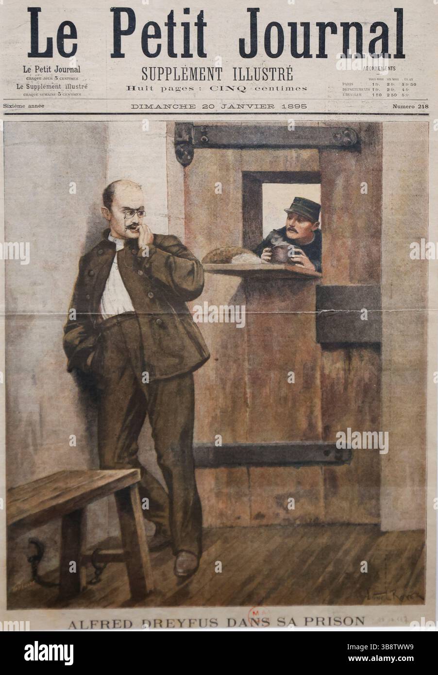 ALFRED DREYFUS EXPOSITION VÉRITÉ ET JUSTICE PARIS Banque D'Images