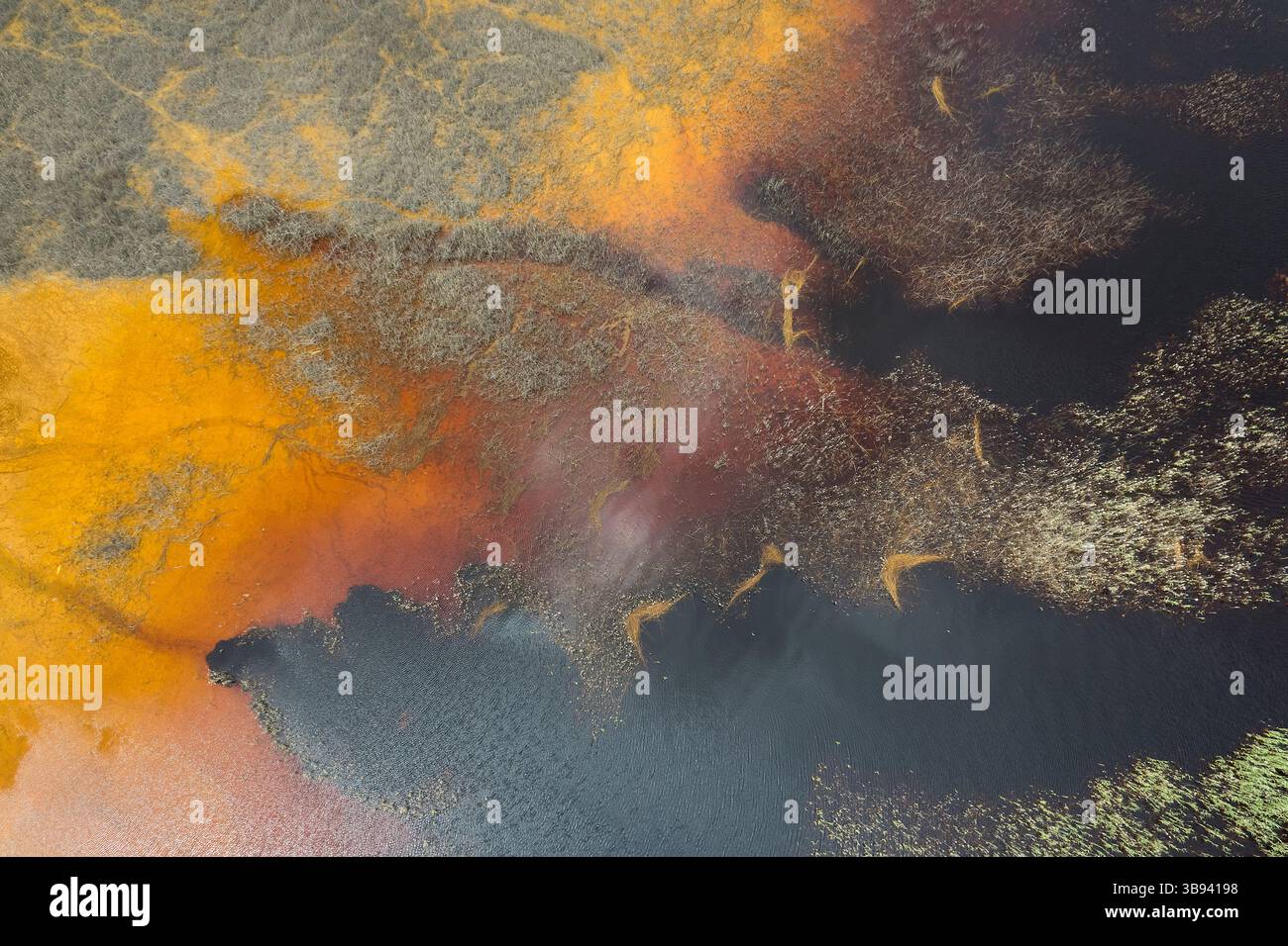 Collecte de cuivre, Las Minas de RioTinto, Huelva, Andalousie, Espagne Banque D'Images