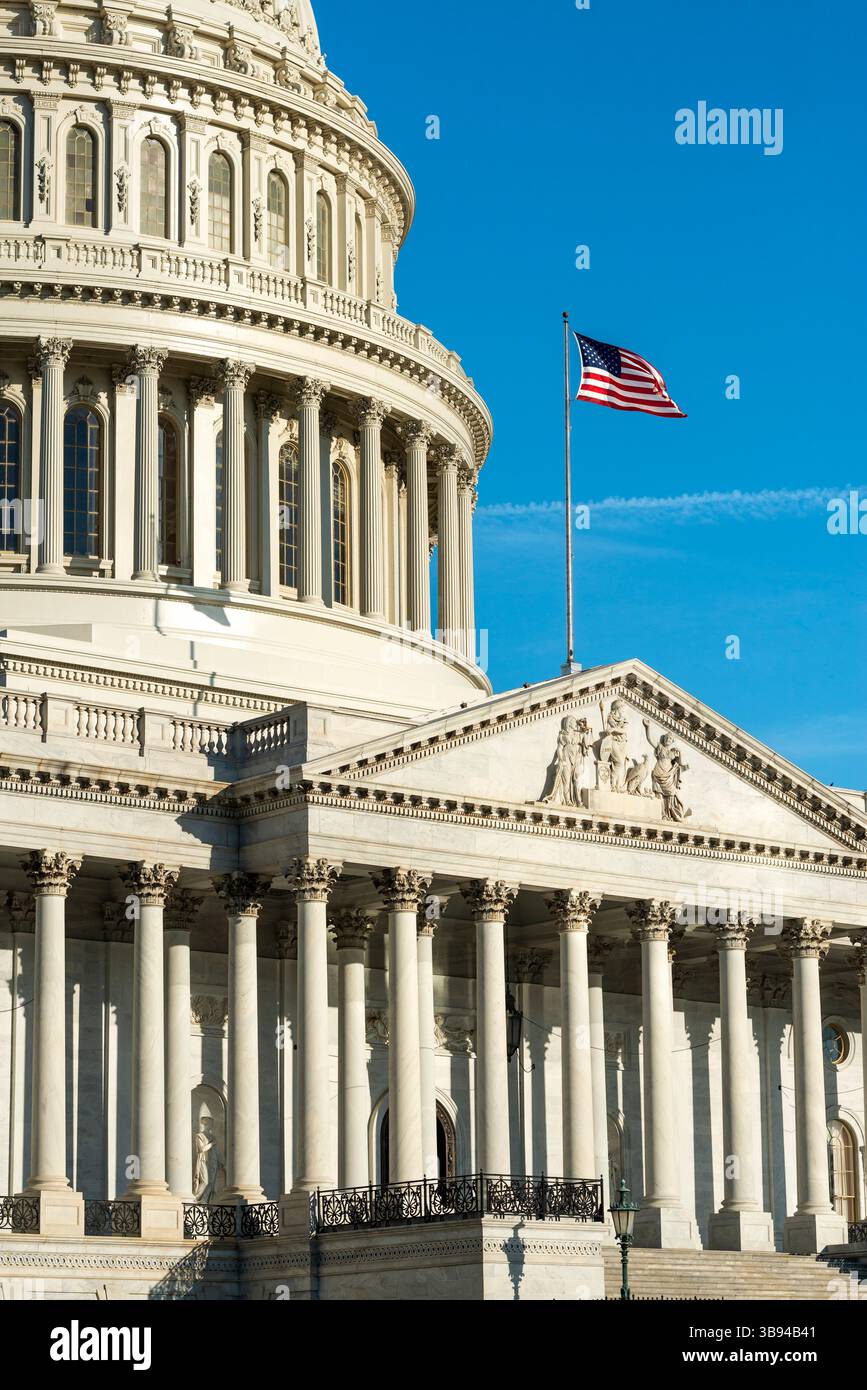 Du Capitole des États-Unis, Washington D.C., États-Unis Banque D'Images