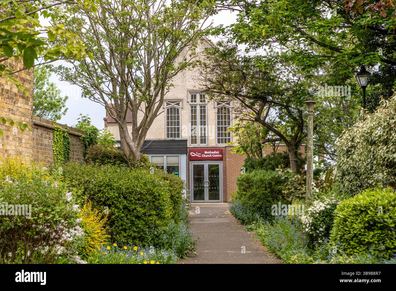 Le Methodist Church Centre sur la rue High, Sittingbourme, Kent. Banque D'Images