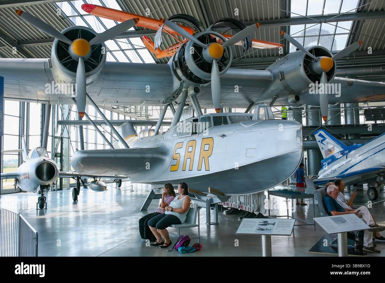 Deutsches Museum Flugwerft OberscheiBheim Munich Allemagne Banque D'Images