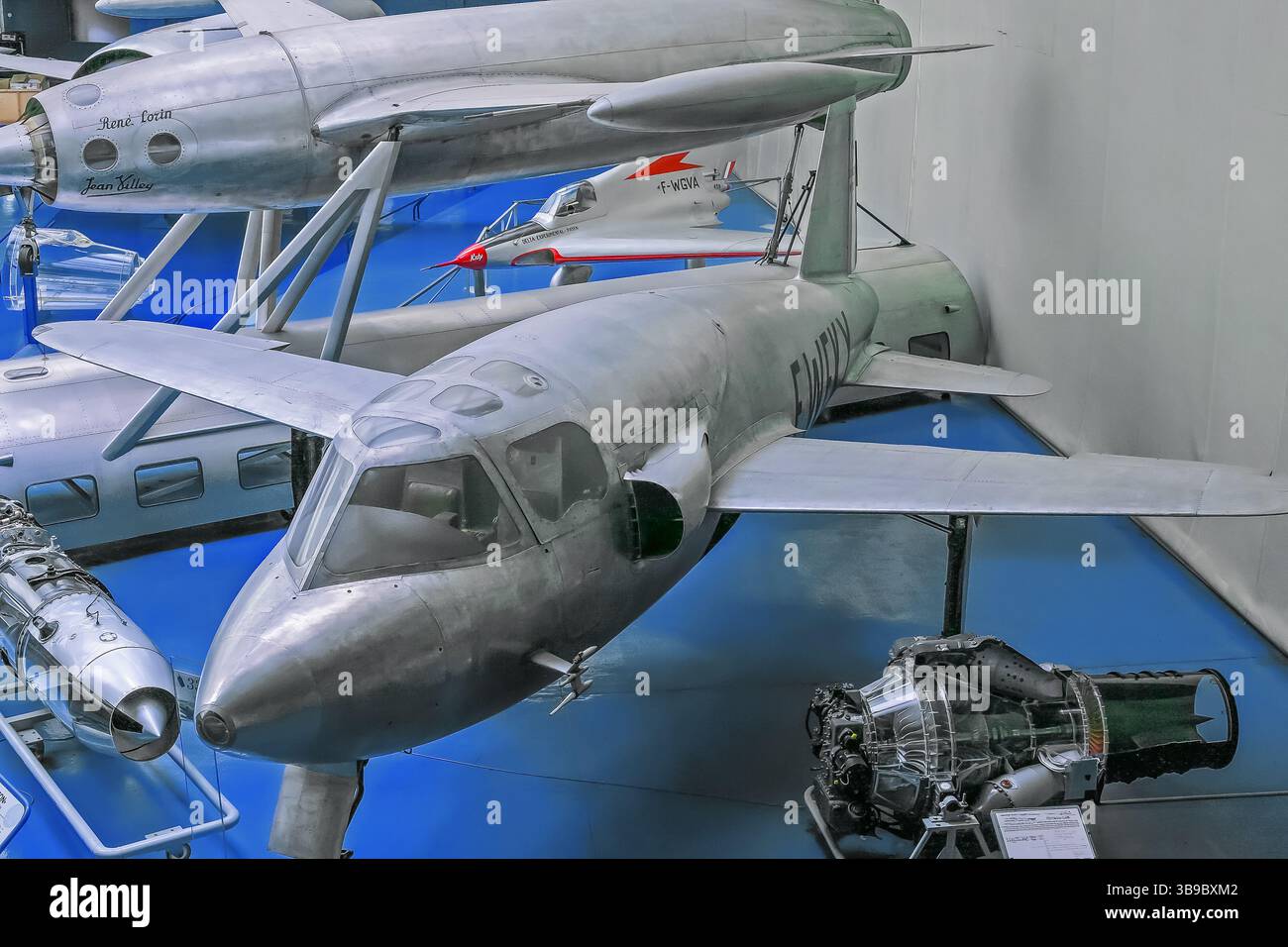 Musée de l'air et de l'espace Banque D'Images