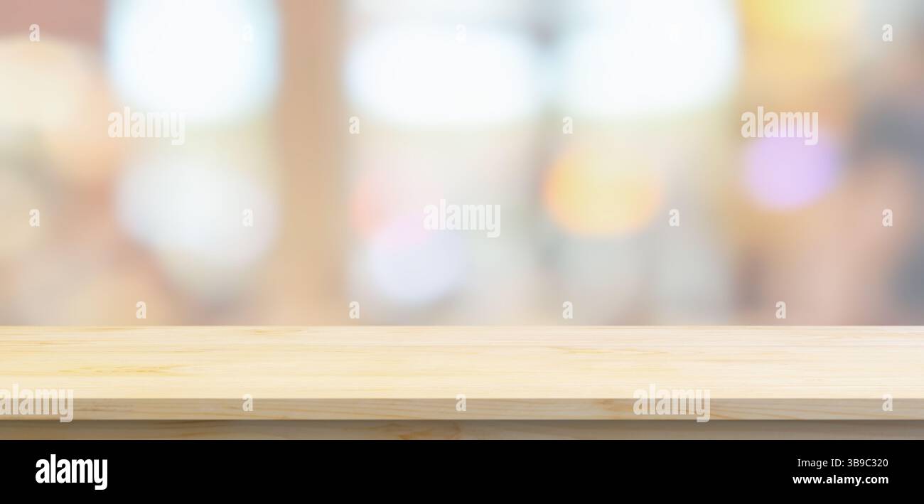 dessus de table en marbre avec fond intérieur de restaurant de café de cuisine floue Banque D'Images dessus de table en marbre avec fond intérieur de restaurant de café de cuisine floue Banque D'Images