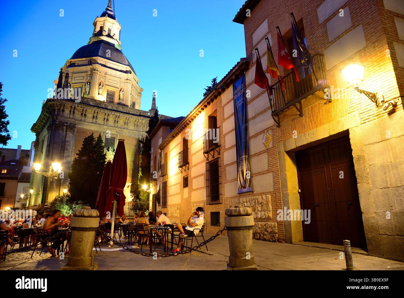 Église San Andrés de Madrid, Espagne Banque D'Images