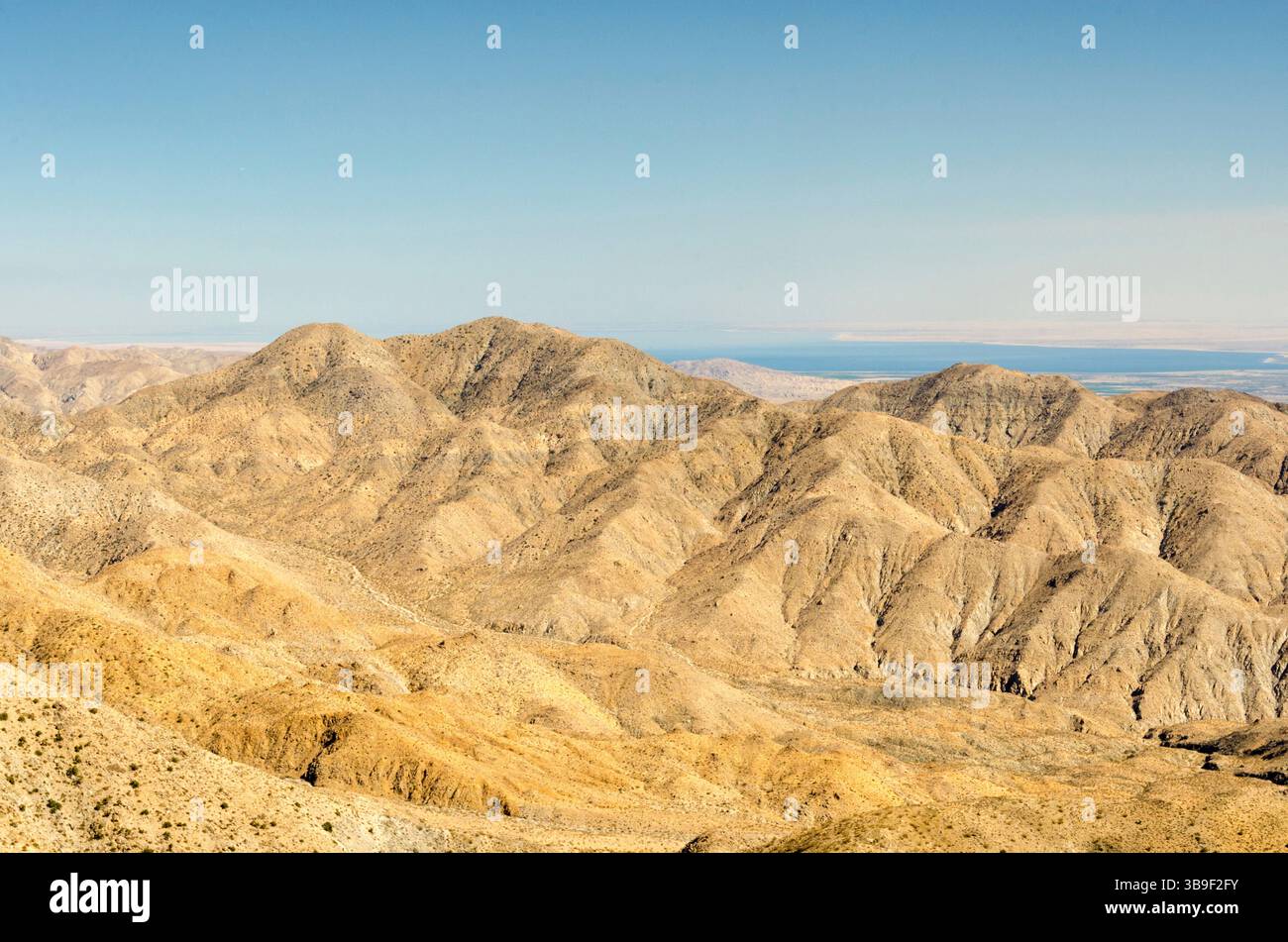 Faille de San Andreas en Californie du Sud Banque D'Images