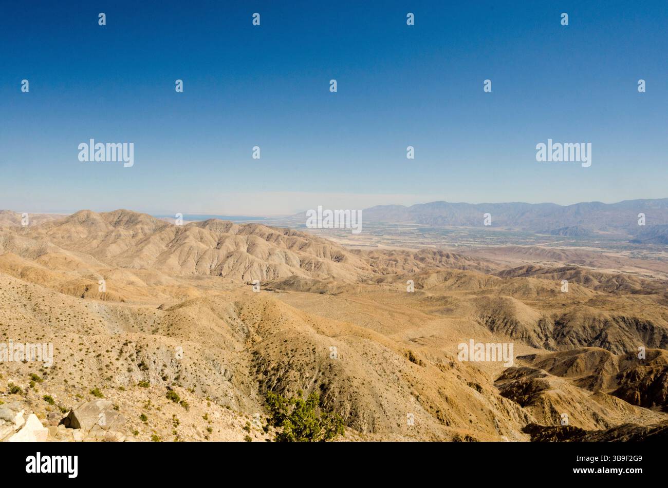 Faille de San Andreas dans le sud de la Californie Banque D'Images