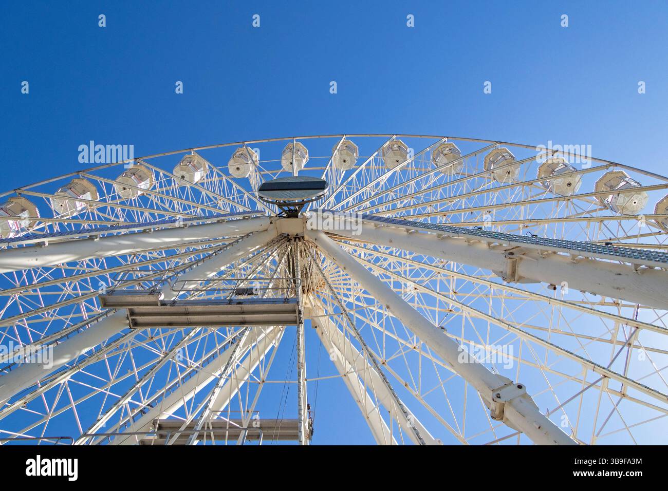 Grande roue, Recreation Ground, Stratford-upon-Avon, Warwickshire, Angleterre, grande-Bretagne Banque D'Images