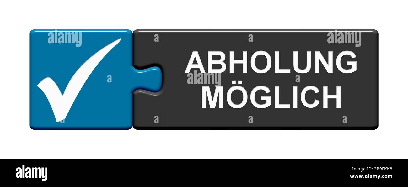 Bouton Puzzle : Collection possible - nous sommes ouverts Banque D'Images Bouton Puzzle : Collection possible - nous sommes ouverts Banque D'Images