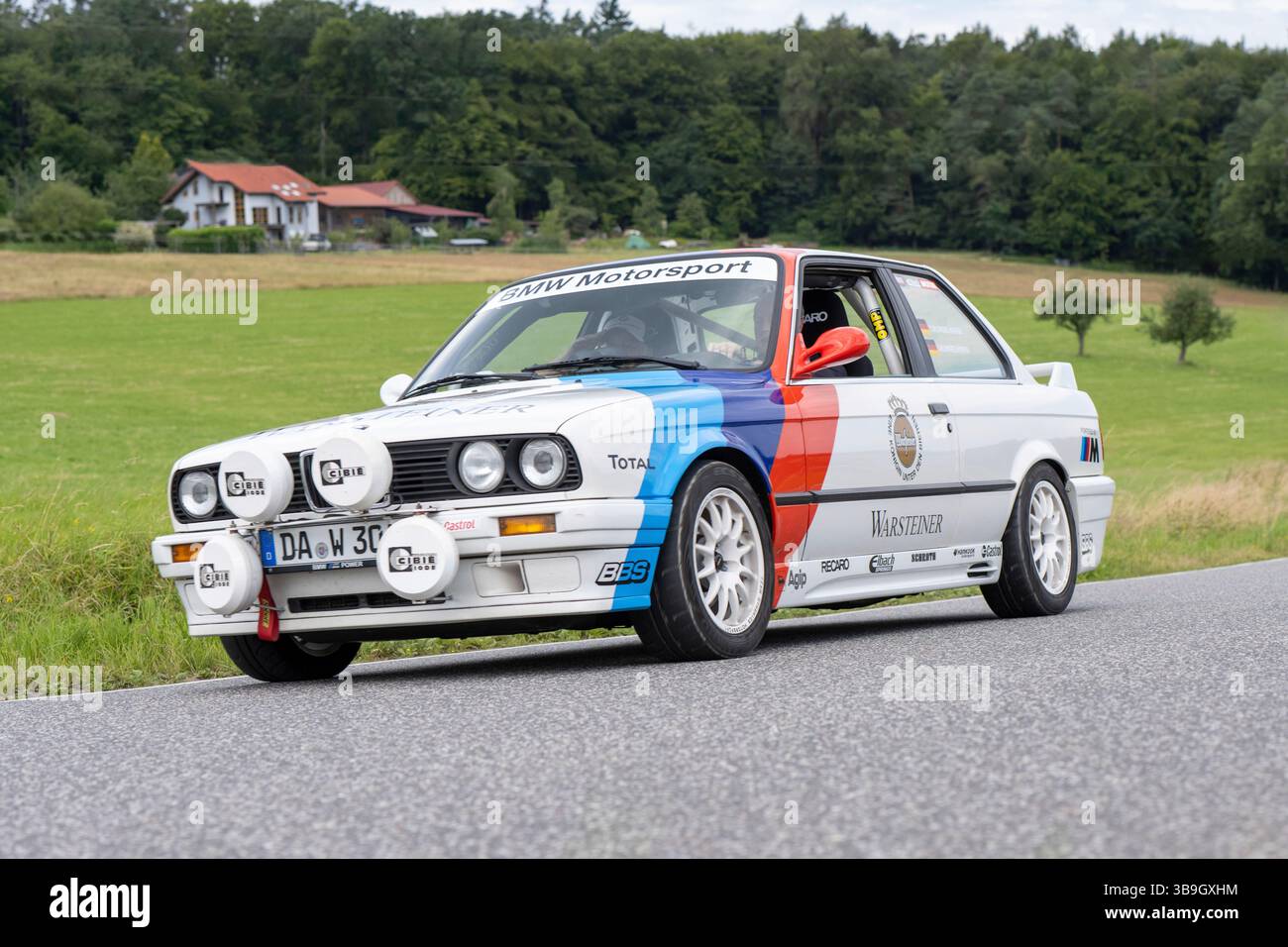 Bad König, Hesse, Allemagne, Classic car Festival, BMW série 3, type E30, année 1988 Banque D'Images