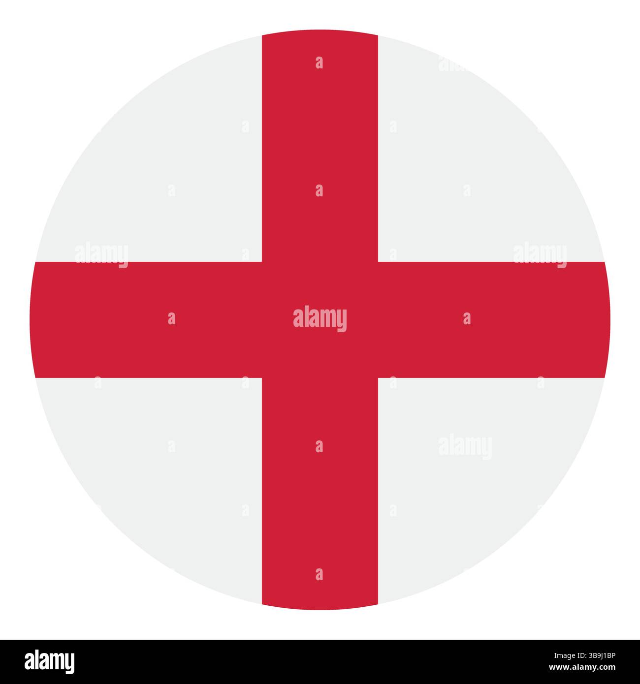 Drapeau de l'Angleterre. Icône de drapeau de cercle d'Angleterre icône d'illustration vectorielle d'ordinateur. Illustration de Vecteur