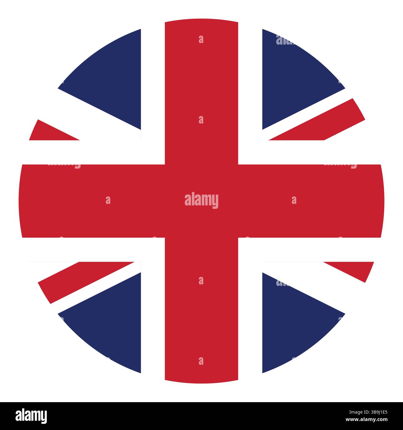 Drapeau du Royaume-Uni. Royaume-Uni cercle drapeau logo icône d'illustration vectorielle d'ordinateur conception. Illustration de Vecteur