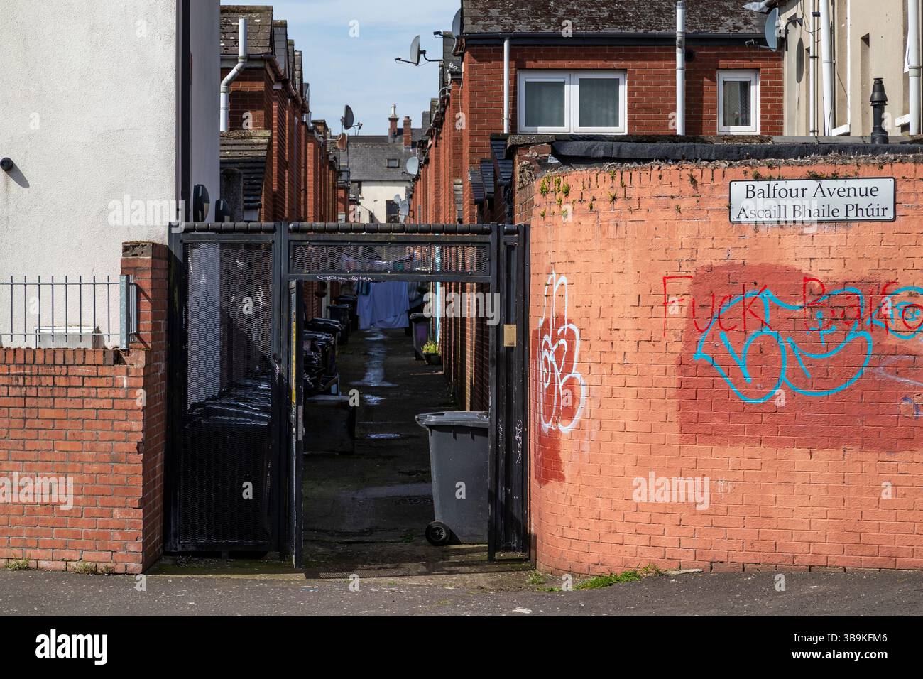 Belfast. Banque D'Images