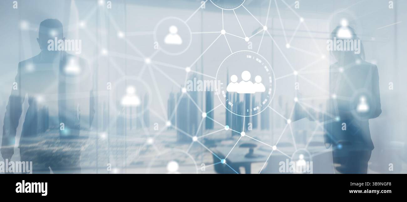 Gestion des ressources humaines. Recrutement RH. Concept d'assistance aux employés. Banque D'Images