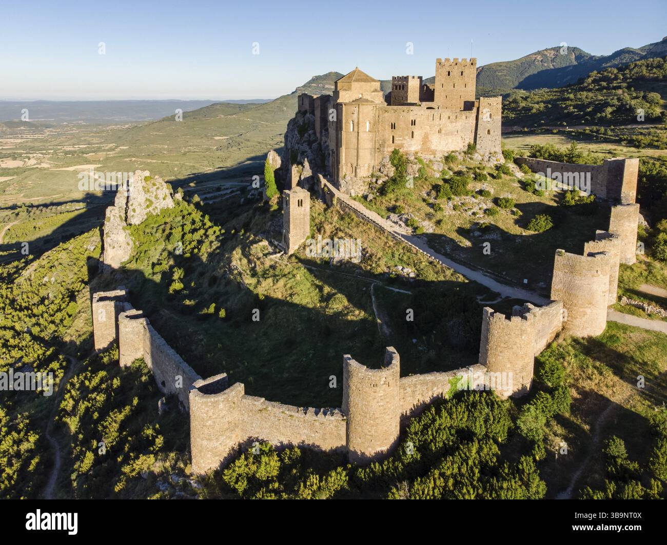 Château de Loarre, Huesca, Espagne, Europe Banque D'Images