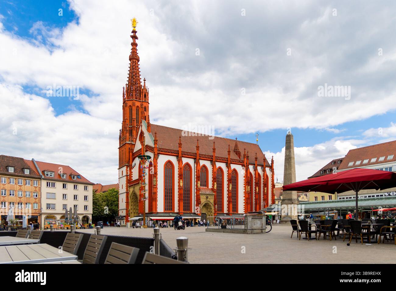 Chapelle Saint Mary's à Würzburg, Allemagne Banque D'Images