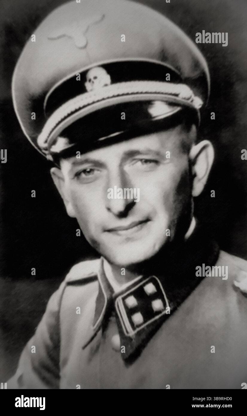 Portrait d'Adolf Eichmann - 1942 Banque D'Images