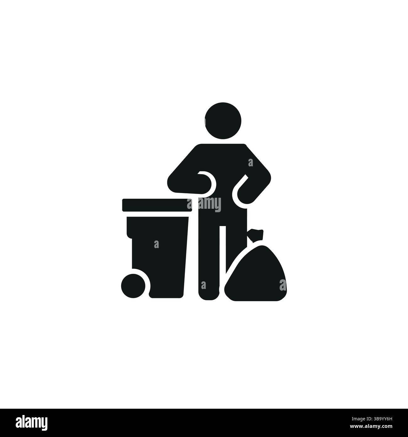Icône Garbage Collection Illustration de Vecteur