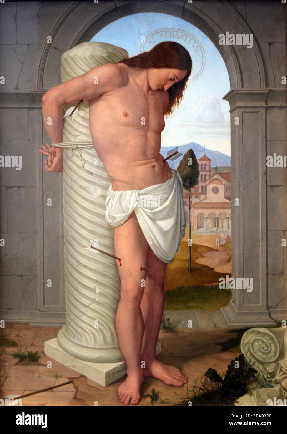 Martyre de Saint Sébastien Johann Friedrich Overbeck Banque D'Images