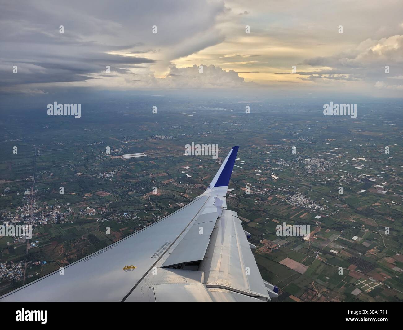 Indigo Airlines et son vol de Bengaluru à Delhi le 13 novembre 2024 Banque D'Images