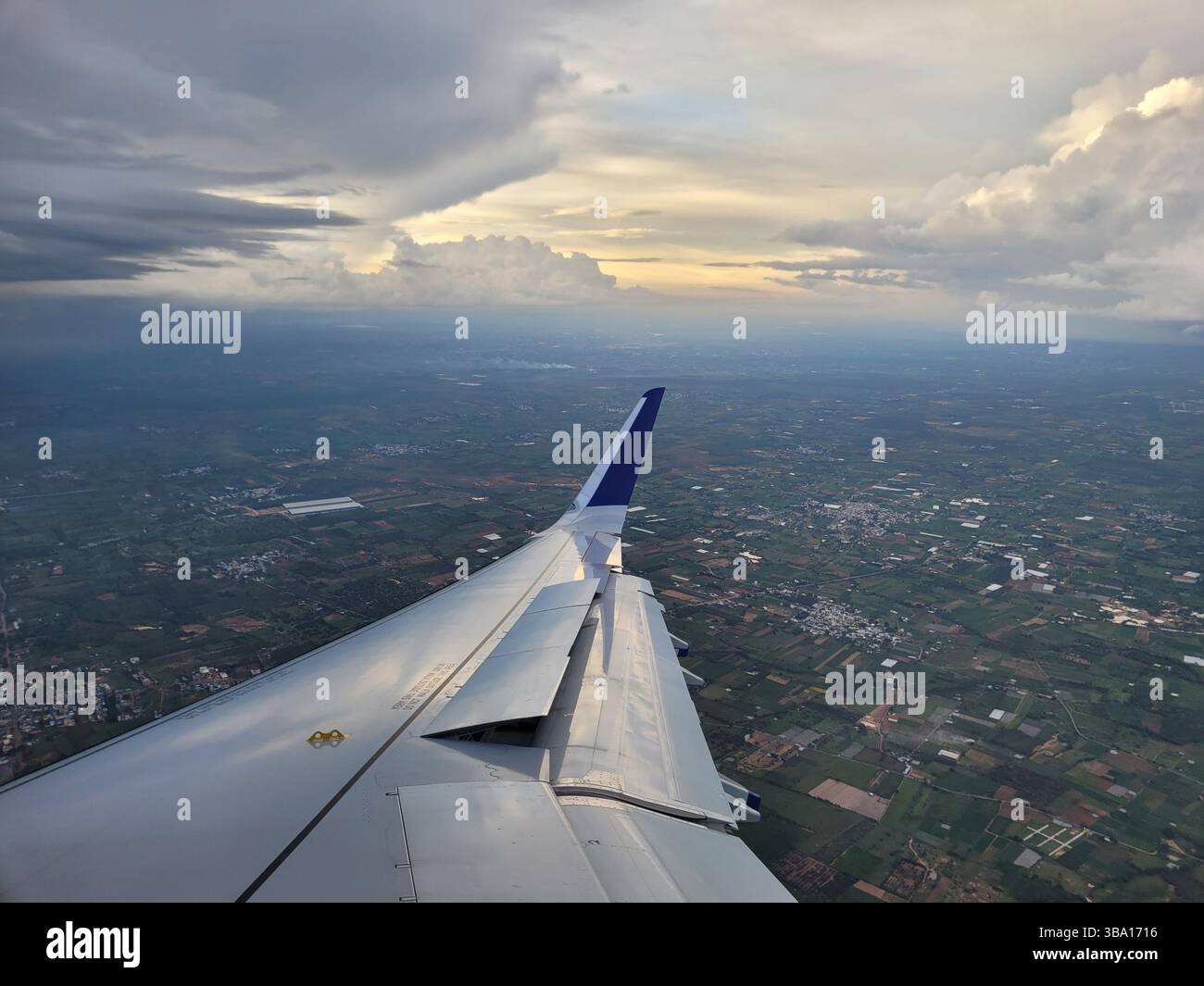 Indigo Airlines et son vol de Bengaluru à Delhi le 13 novembre 2024 Banque D'Images