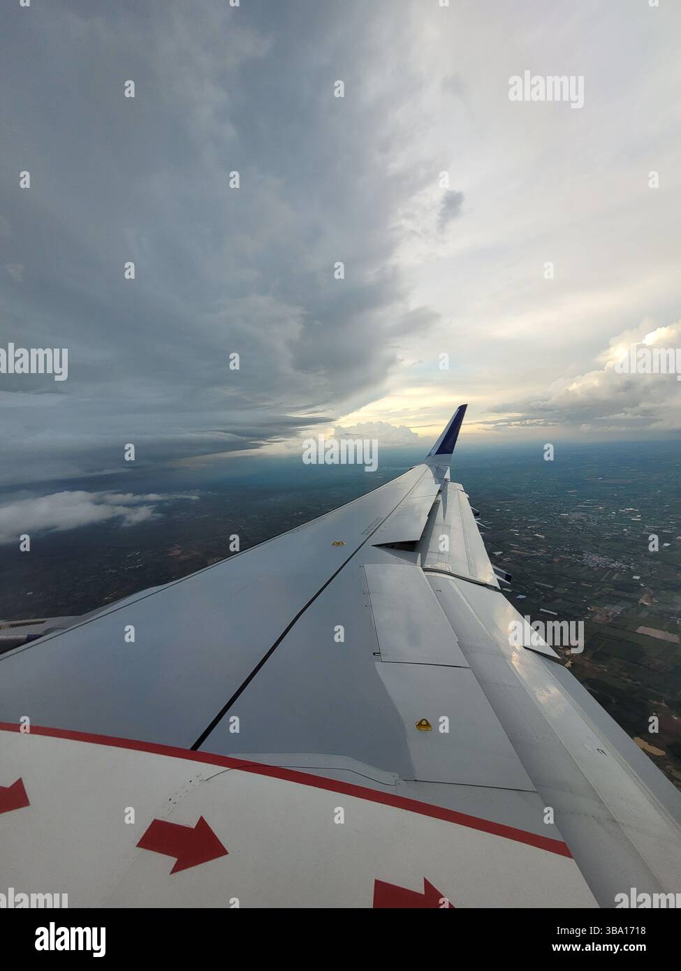 Indigo Airlines et son vol de Bengaluru à Delhi le 13 novembre 2024 Banque D'Images