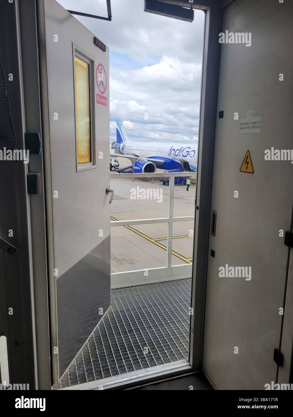 Indigo Airlines et son vol de Bengaluru à Delhi le 13 novembre 2024 Banque D'Images