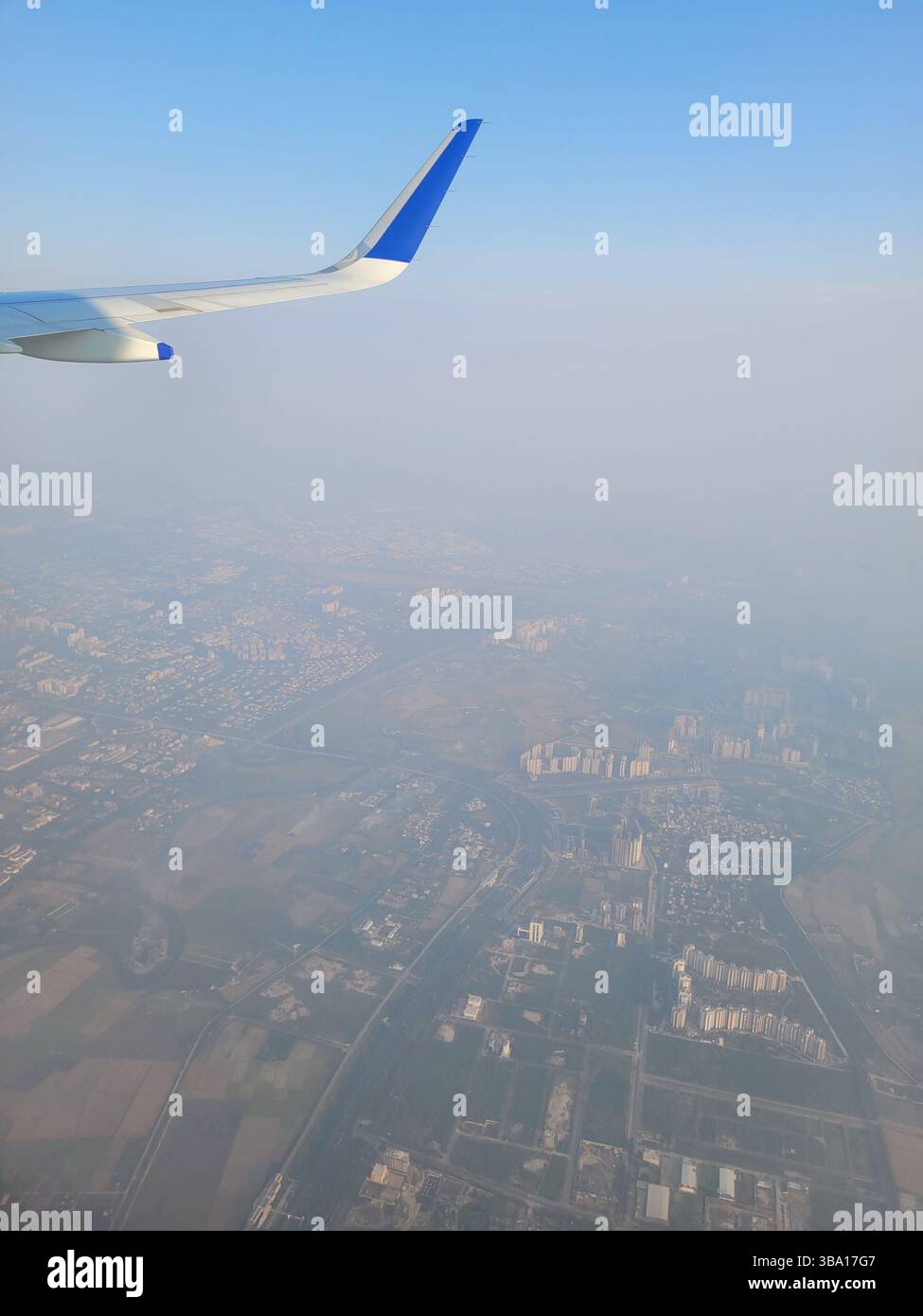 Indigo Airlines et son vol de Bengaluru à Delhi le 13 novembre 2024 Banque D'Images