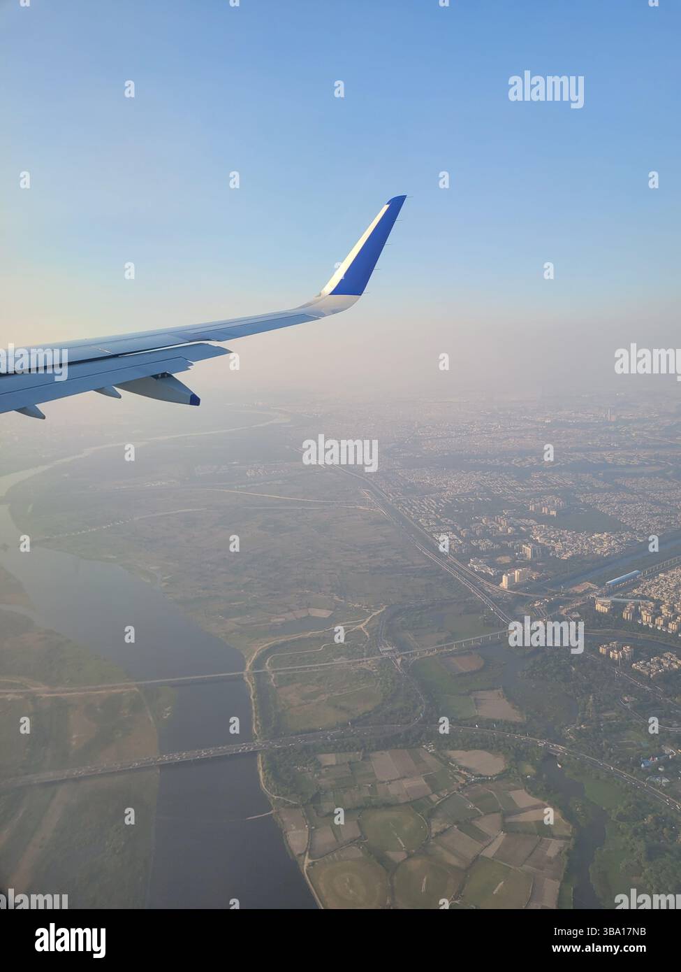 Indigo Airlines et son vol de Bengaluru à Delhi le 13 novembre 2024 Banque D'Images