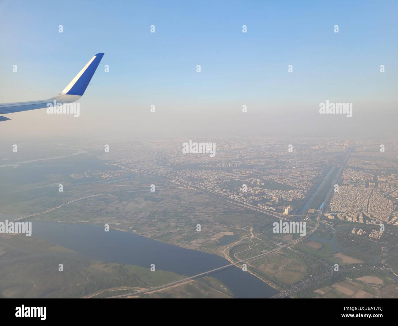 Indigo Airlines et son vol de Bengaluru à Delhi le 13 novembre 2024 Banque D'Images