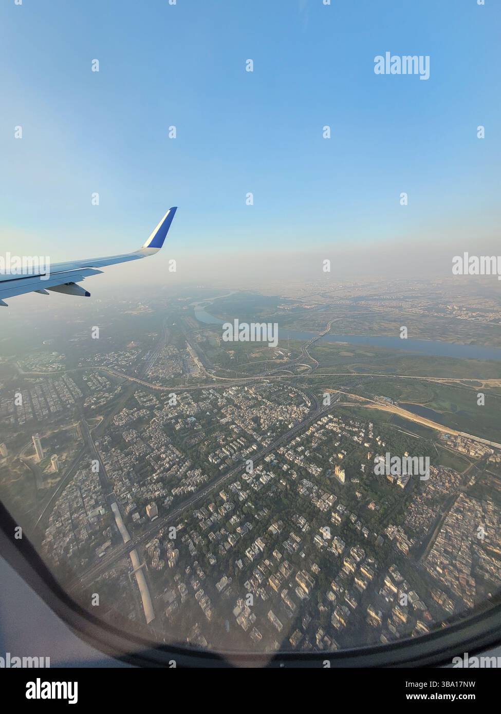 Indigo Airlines et son vol de Bengaluru à Delhi le 13 novembre 2024 Banque D'Images