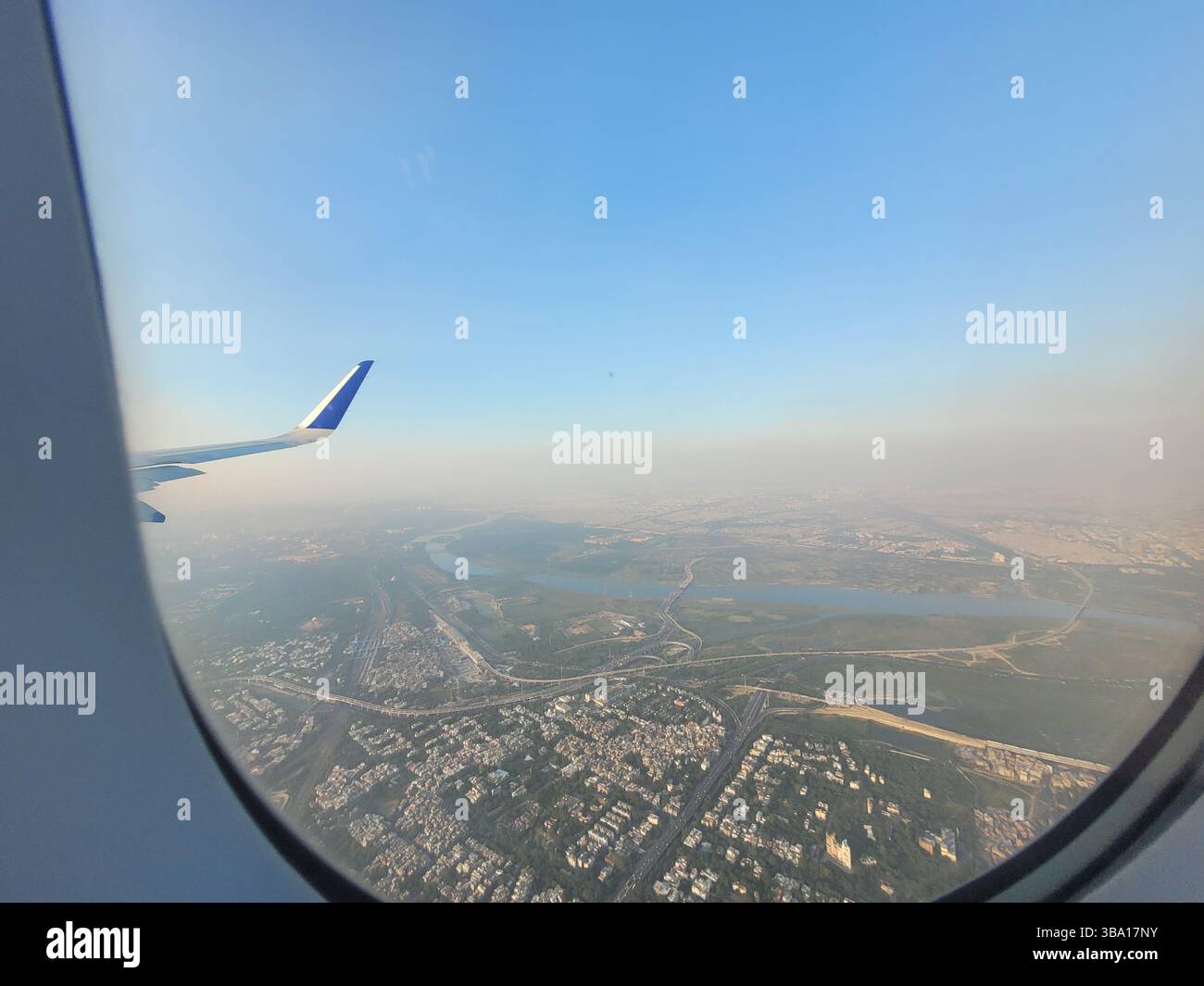 Indigo Airlines et son vol de Bengaluru à Delhi le 13 novembre 2024 Banque D'Images