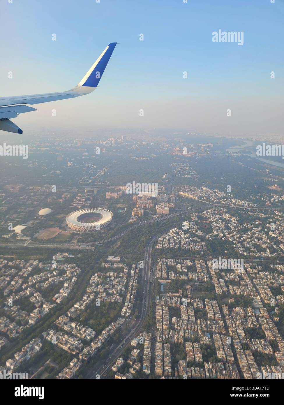 Indigo Airlines et son vol de Bengaluru à Delhi le 13 novembre 2024 Banque D'Images