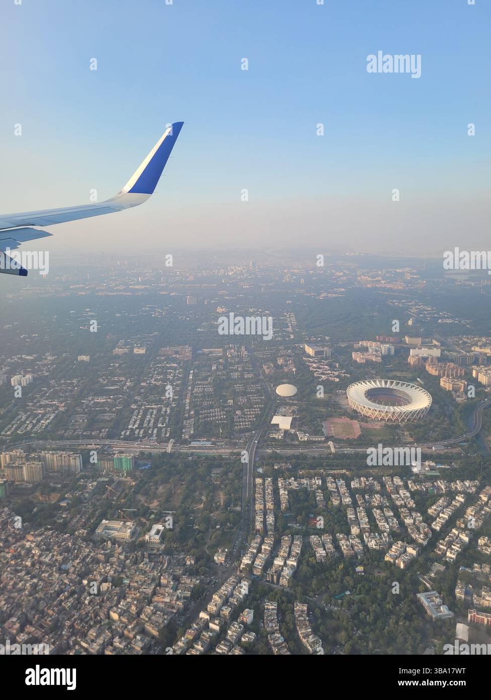Indigo Airlines et son vol de Bengaluru à Delhi le 13 novembre 2024 Banque D'Images