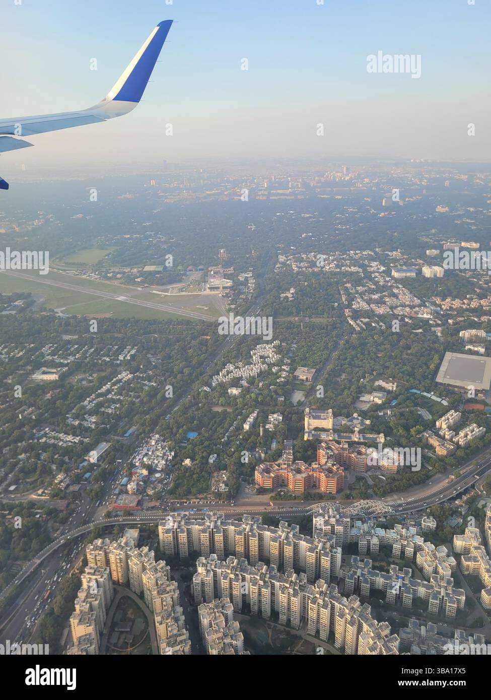 Indigo Airlines et son vol de Bengaluru à Delhi le 13 novembre 2024 Banque D'Images