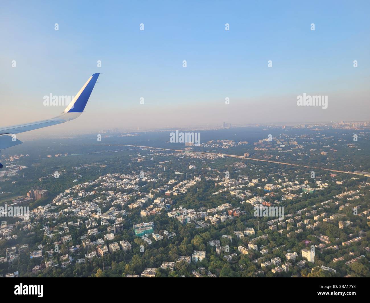 Indigo Airlines et son vol de Bengaluru à Delhi le 13 novembre 2024 Banque D'Images