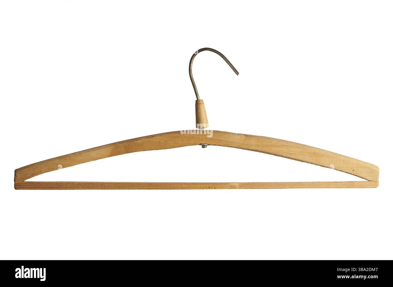 Kleiderbuegel aus Holz Banque D'Images