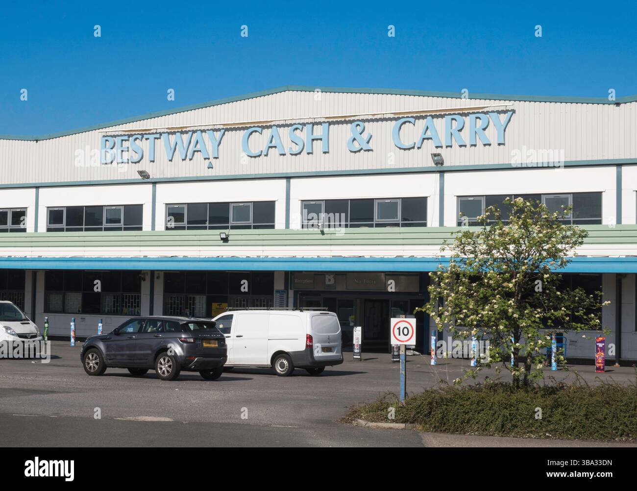 Bestway Cash & Carry, Follingsby Park, Angleterre, Royaume-Uni Banque D'Images
