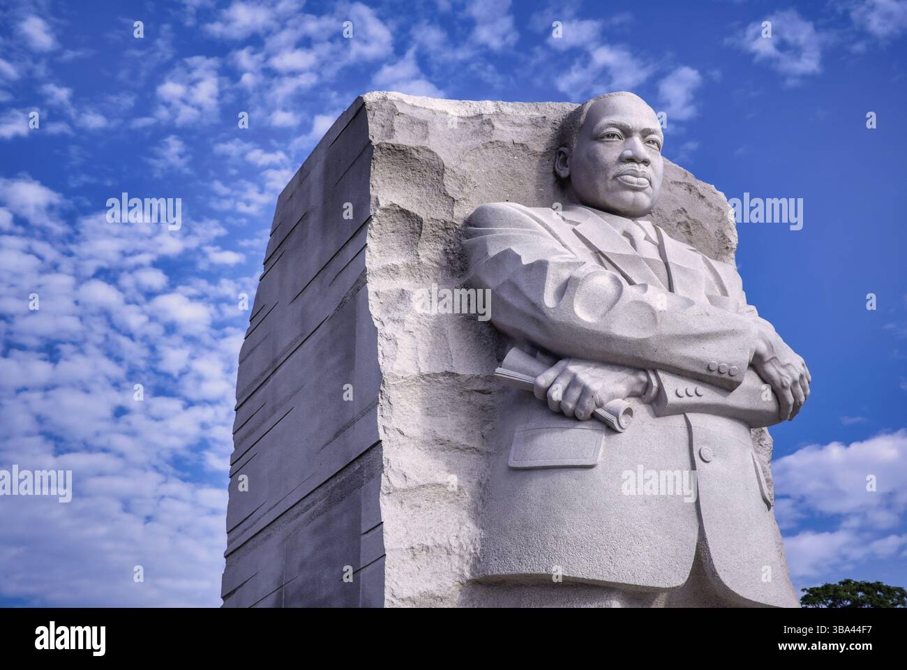 Washington DC, États-Unis - 15 octobre 2021 : The Martin Luther King Jr. Mémorial sur le National Mall à Washington DC Banque D'Images