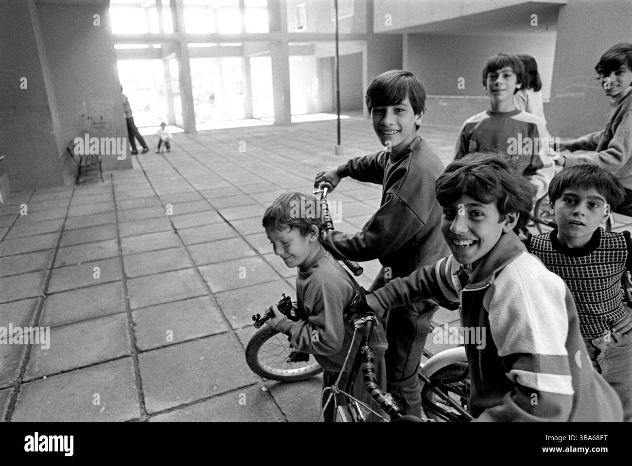 - Périphérie de Palerme, quartier zen....- periferia di Palermo, il quartiere Zen Banque D'Images