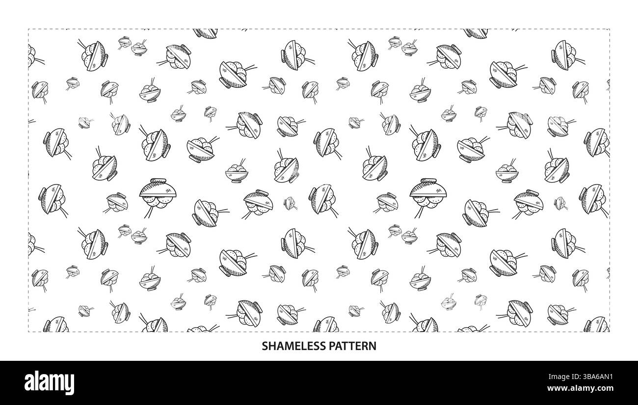 Simple Black Outline Pear fruit Seamless Pattern pour les conceptions alimentaires naturelles Illustration de Vecteur Simple Black Outline Pear fruit Seamless Pattern pour les conceptions alimentaires naturelles Illustration de Vecteur